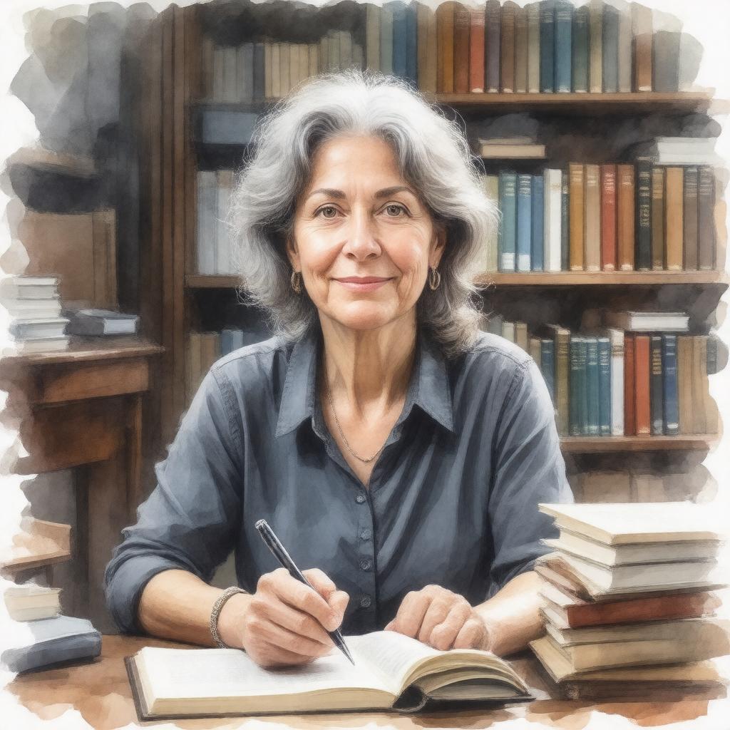 AI-created image of Laura Kaminski