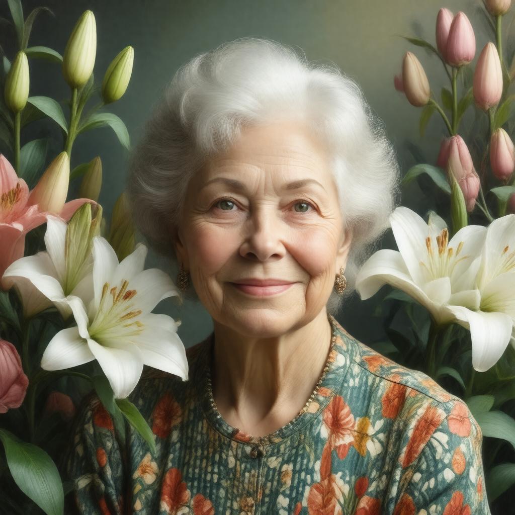 AI-created image of Laura Lee Burroughs