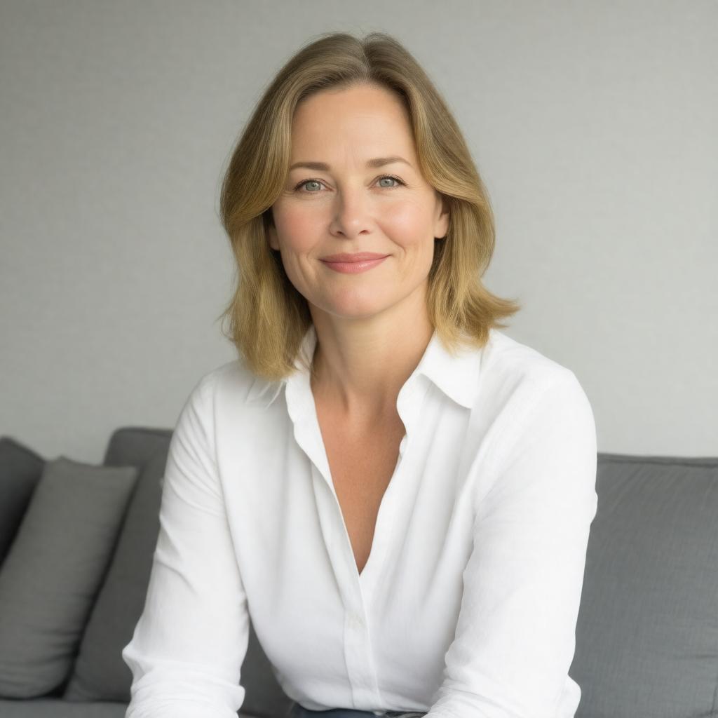 AI-created image of Laura Linney