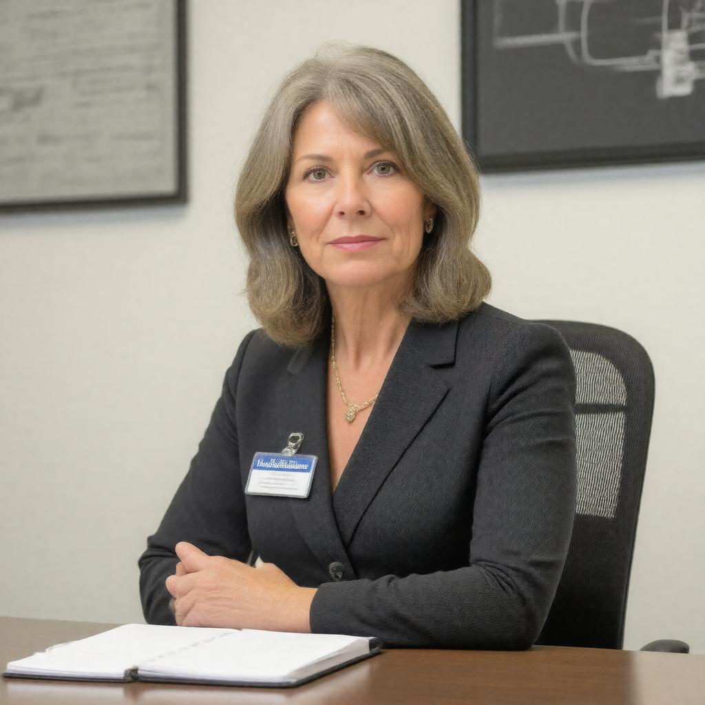 AI-created image of Laura McCrystal