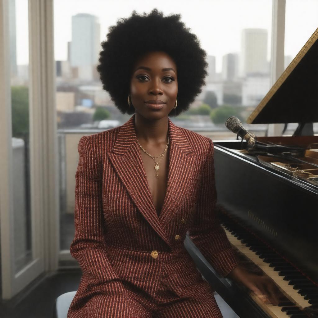 AI-created image of Laura Mvula