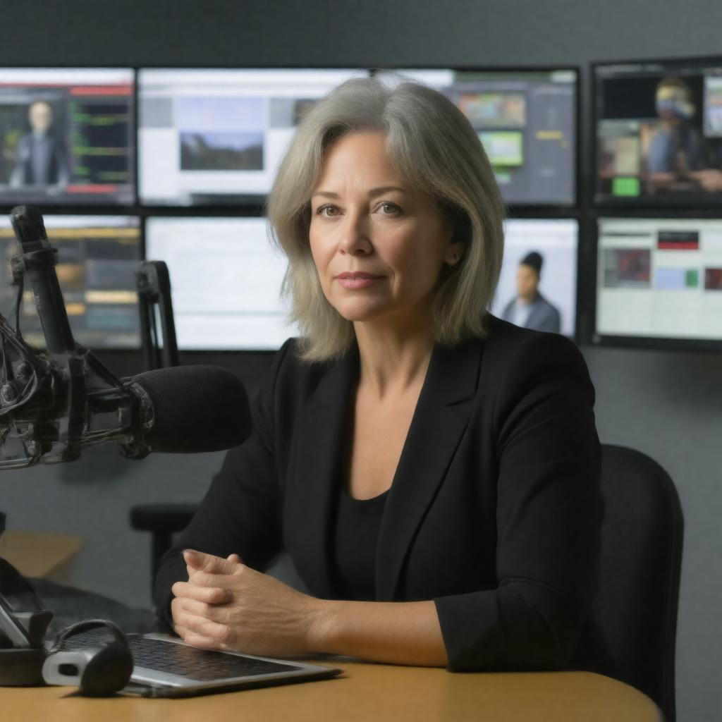 AI-created image of Laura Sydell