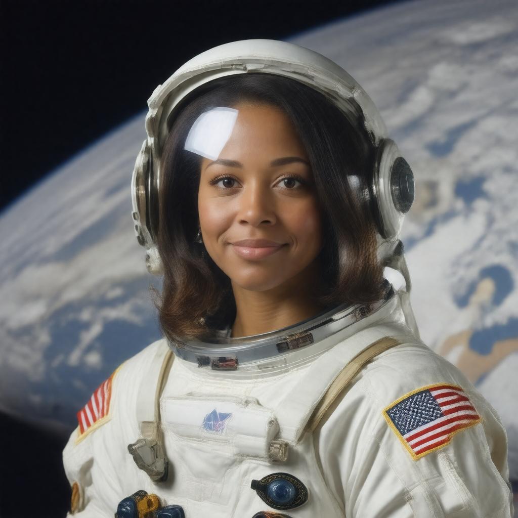 AI-created image of Laurel Clark