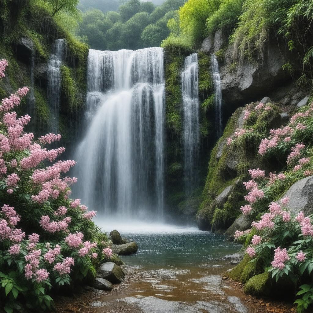 AI-created image of Laurel Falls