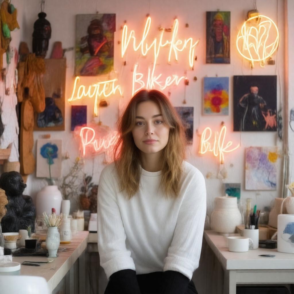 AI-created image of Lauren Baker