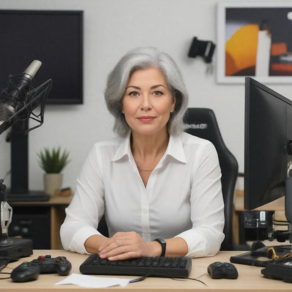 Click to view larger image AI-created image of Lauren Goode