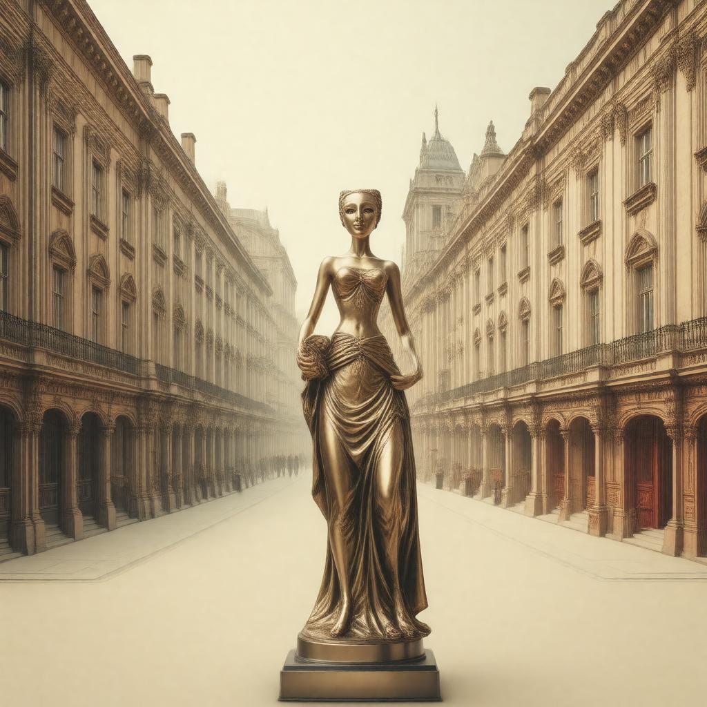 AI-created image of Laurence Olivier Award for Best Actress in a Musical