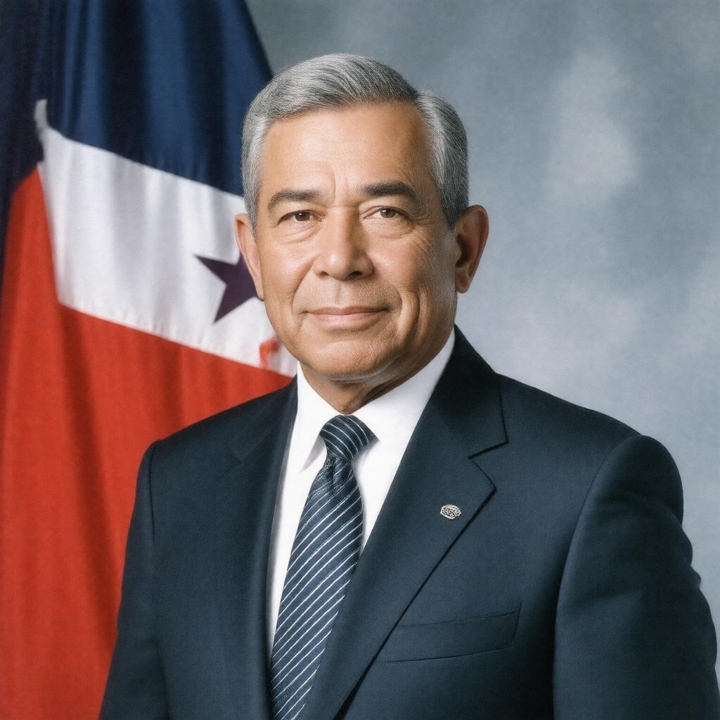 AI-created image of Laurentino Cortizo