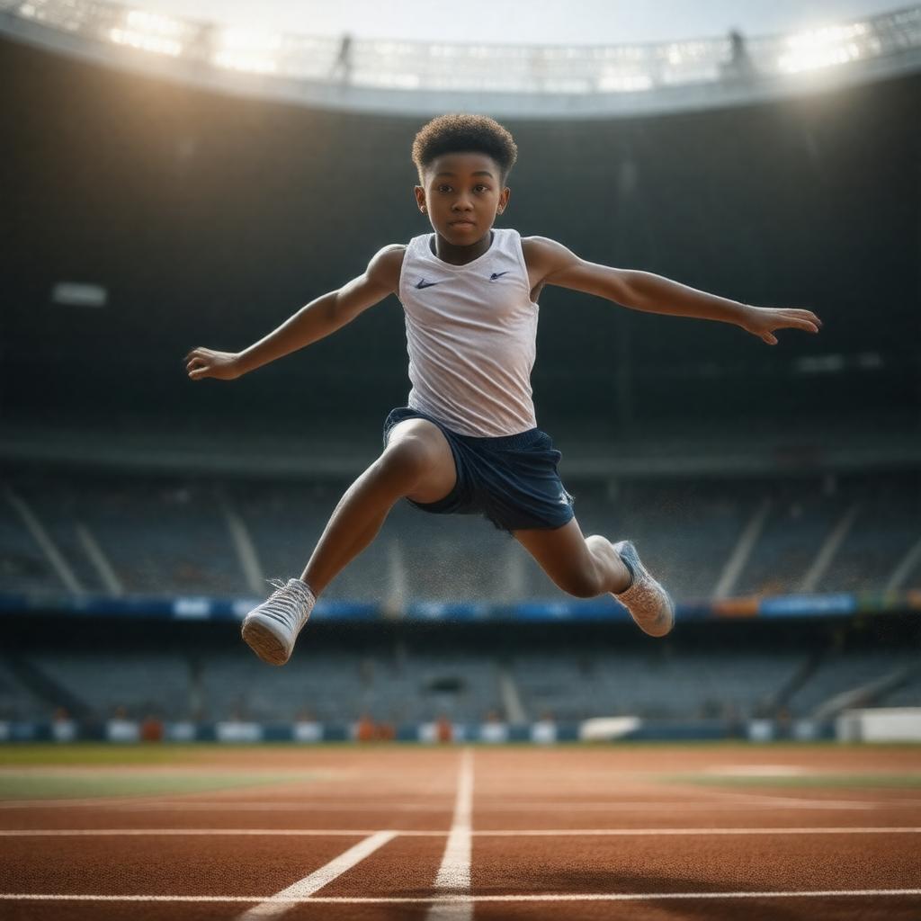 AI-created image of Laureus World Sports Award for Breakthrough of the Year nominee