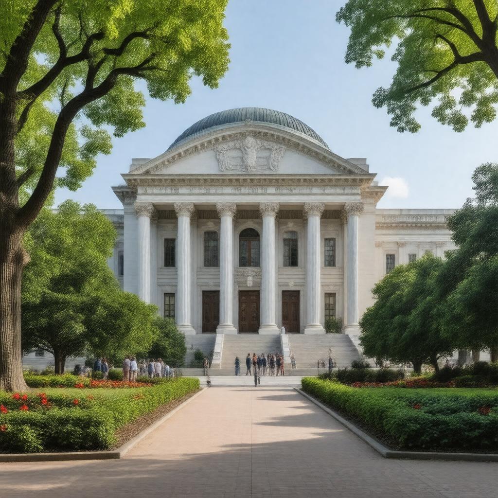 Click to view larger image AI-created image of Law Library of Congress