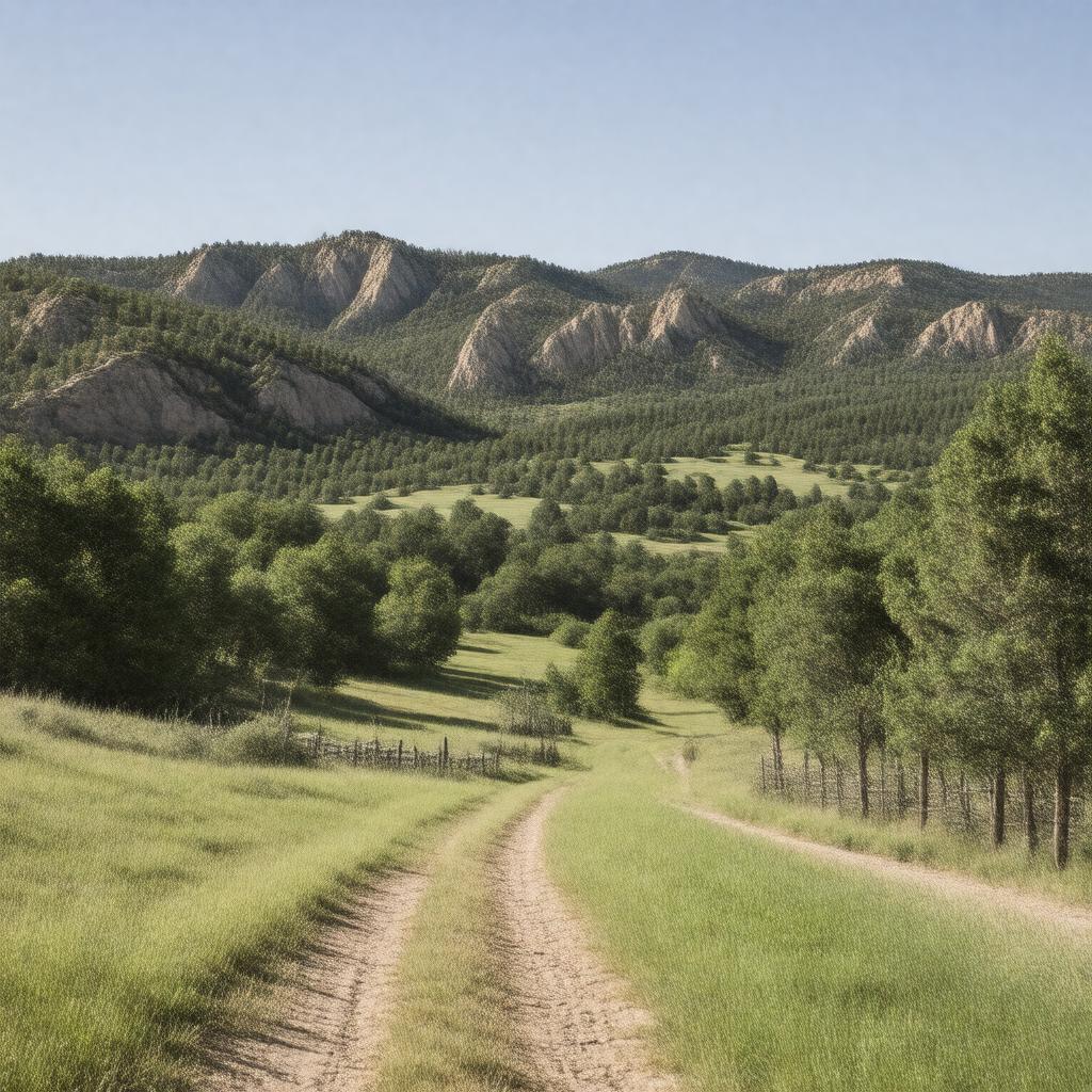 AI-created image of Lawrence County, South Dakota