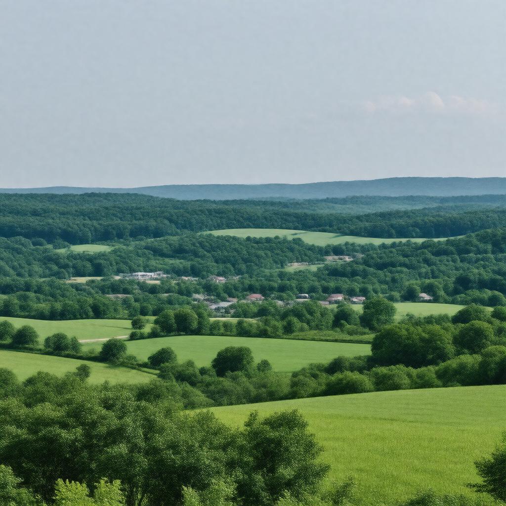 AI-created image of Lawrence County, Tennessee