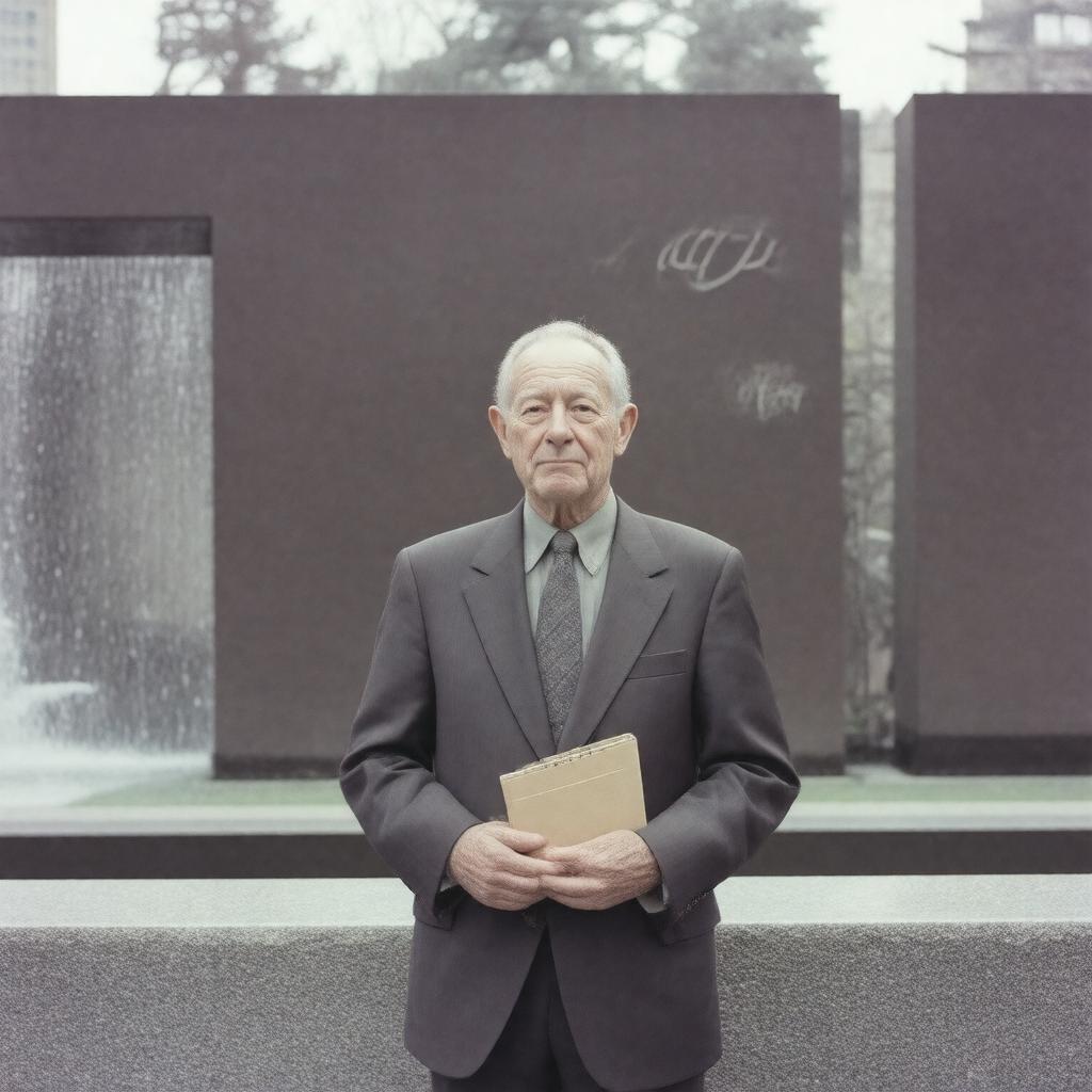 AI-created image of Lawrence Halprin