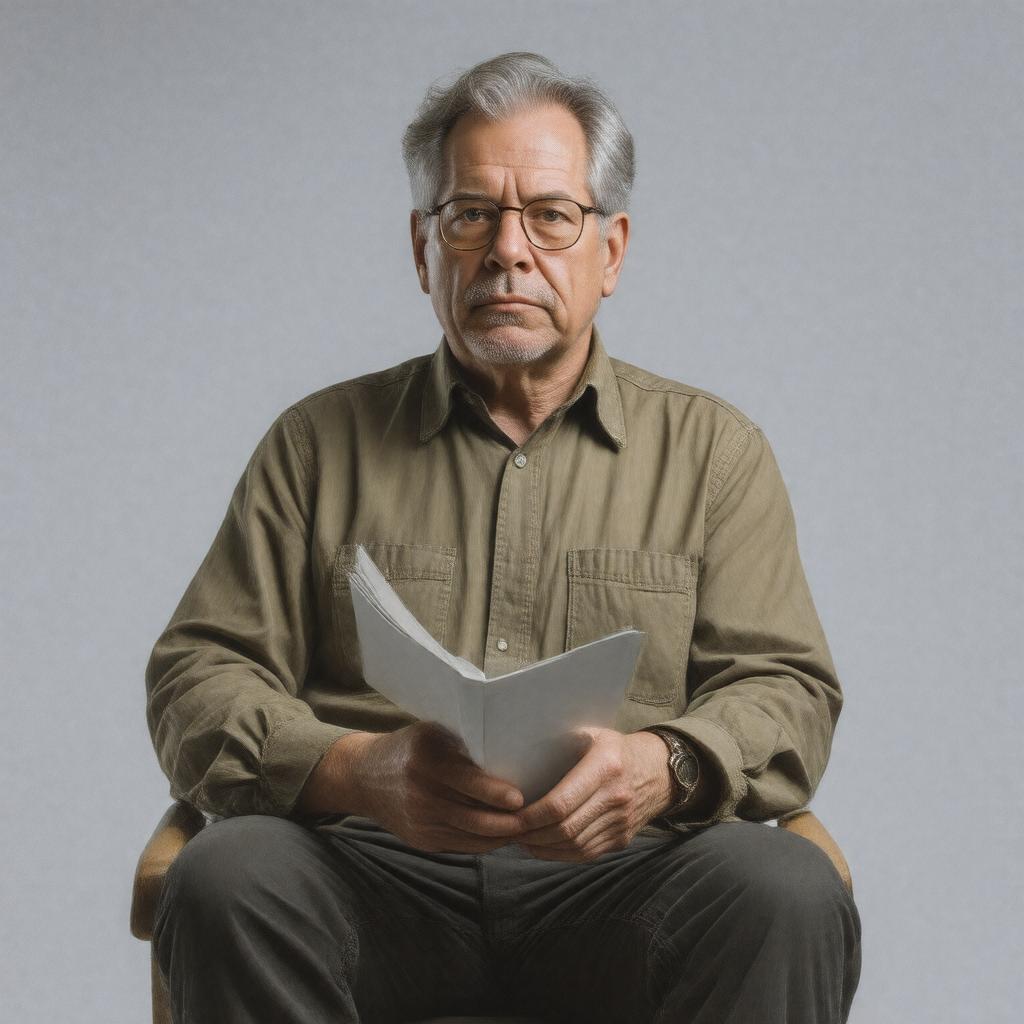 AI-created image of Lawrence Kasdan