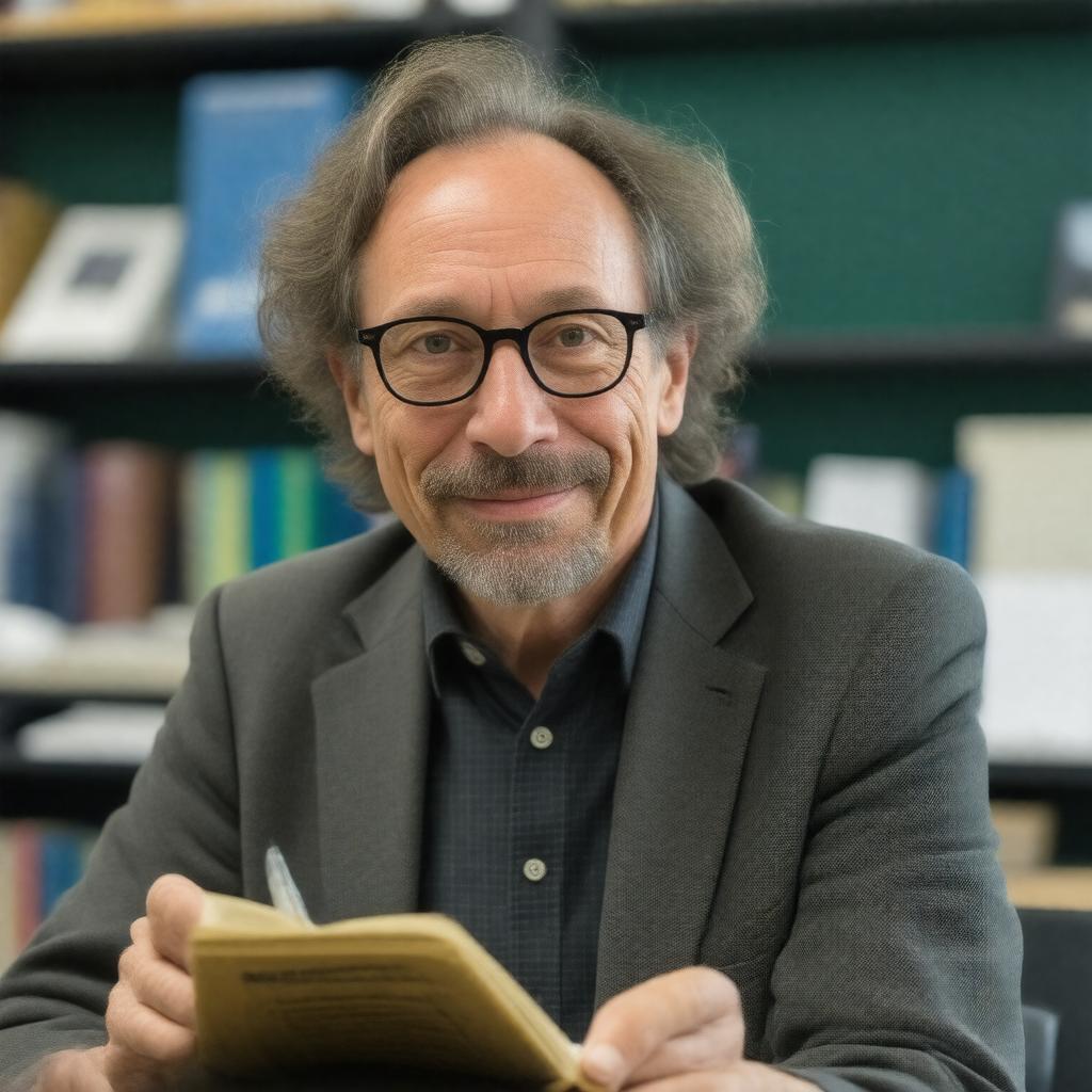 AI-created image of Lawrence Krauss