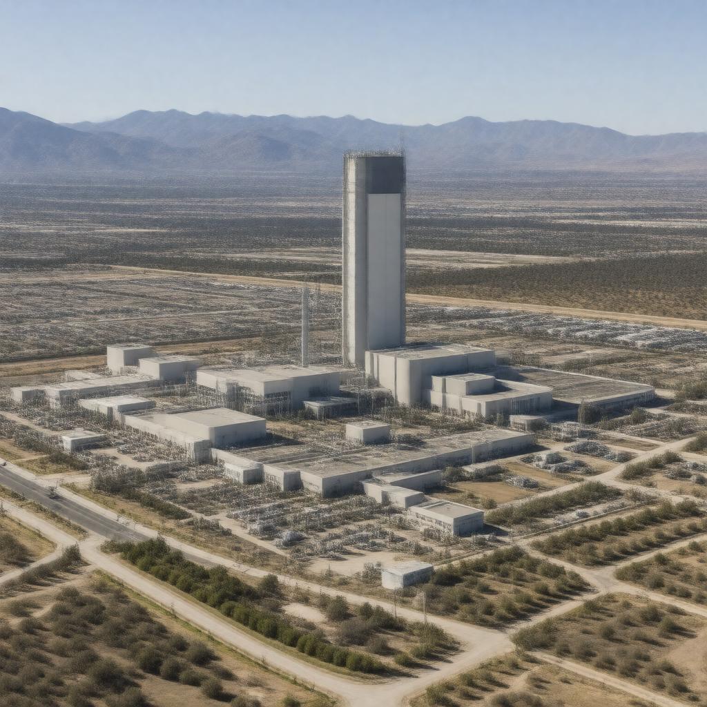 AI-created image of Lawrence Livermore National Laboratory