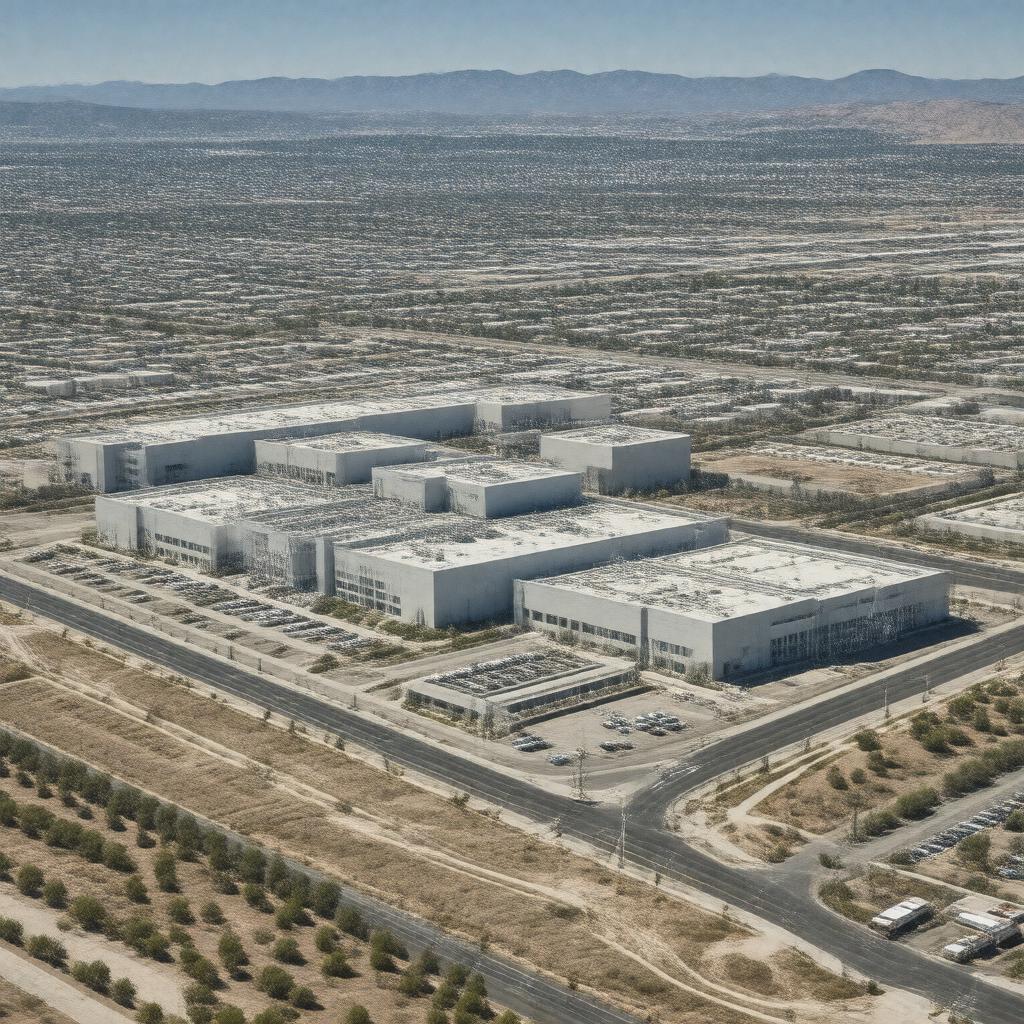 AI-created image of Lawrence Livermore National Laboratory