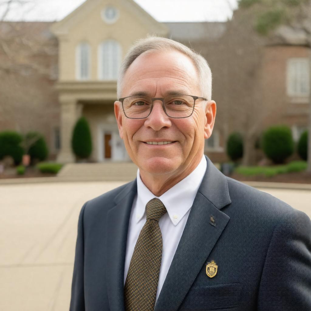 AI-created image of Lawrence M. Schall