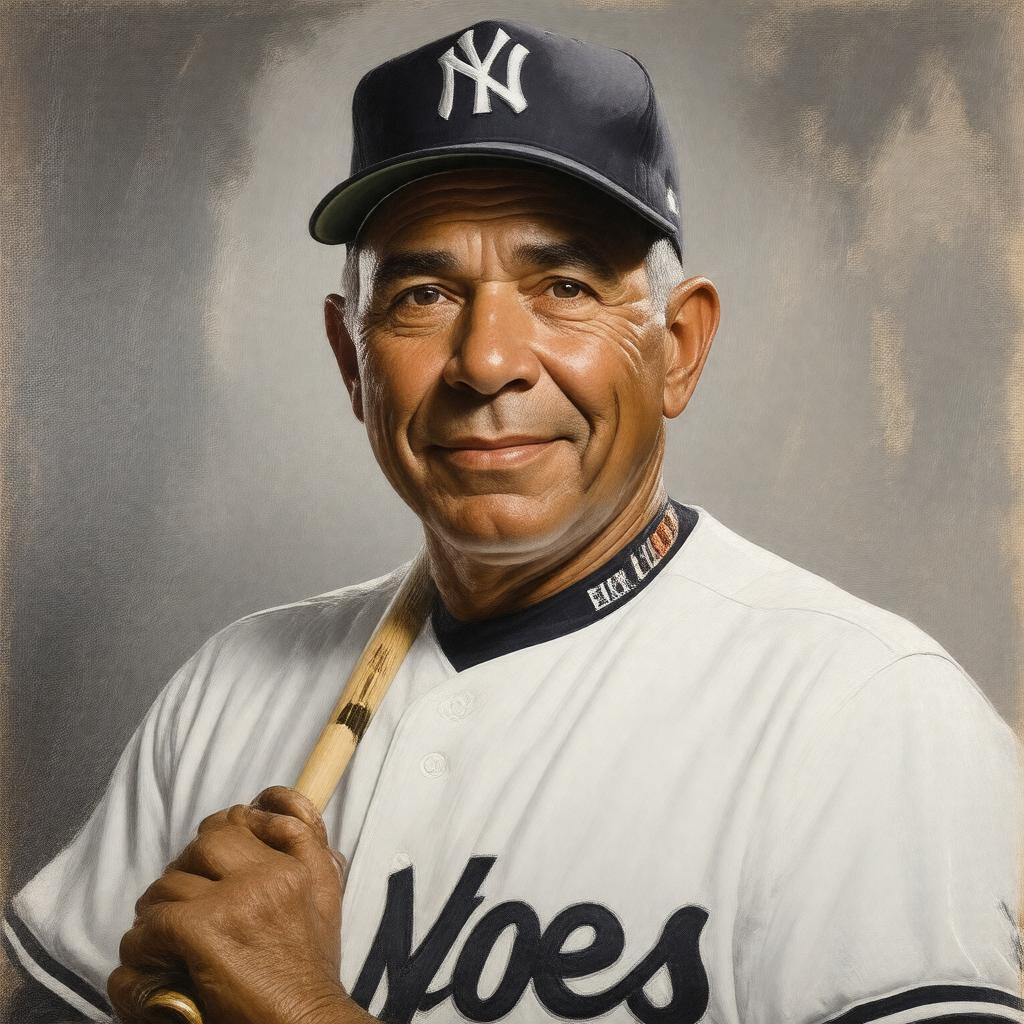AI-created image of Lawrence Peter Berra