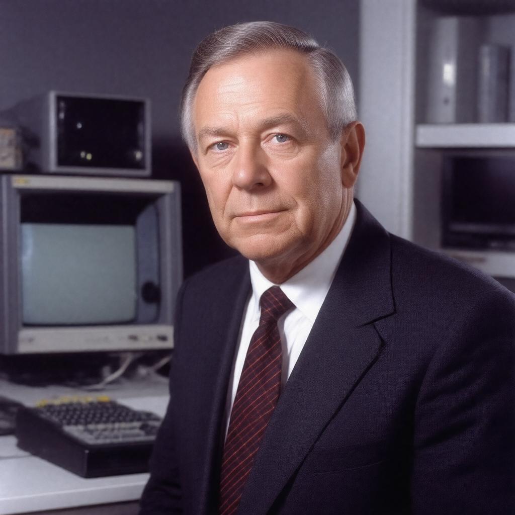 AI-created image of Lawrence Roberts