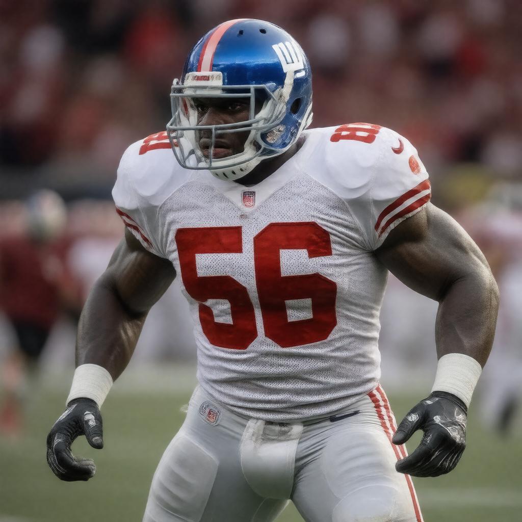 AI-created image of Lawrence Taylor