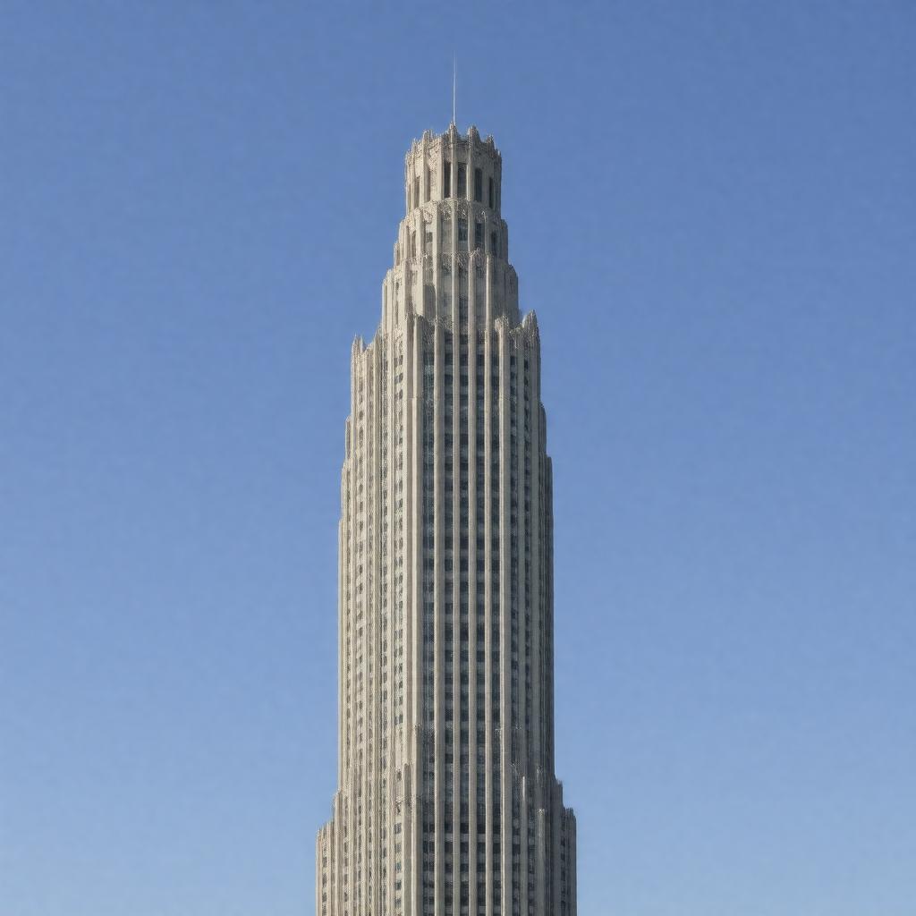 AI-created image of LeVeque Tower