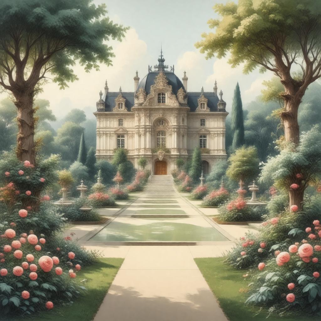 AI-created image of Le Côté de Guermantes