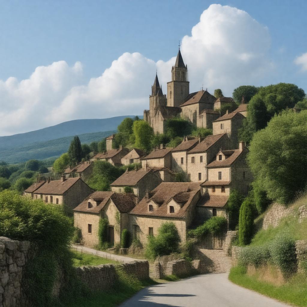 AI-created image of Le Cateau-Cambrésis