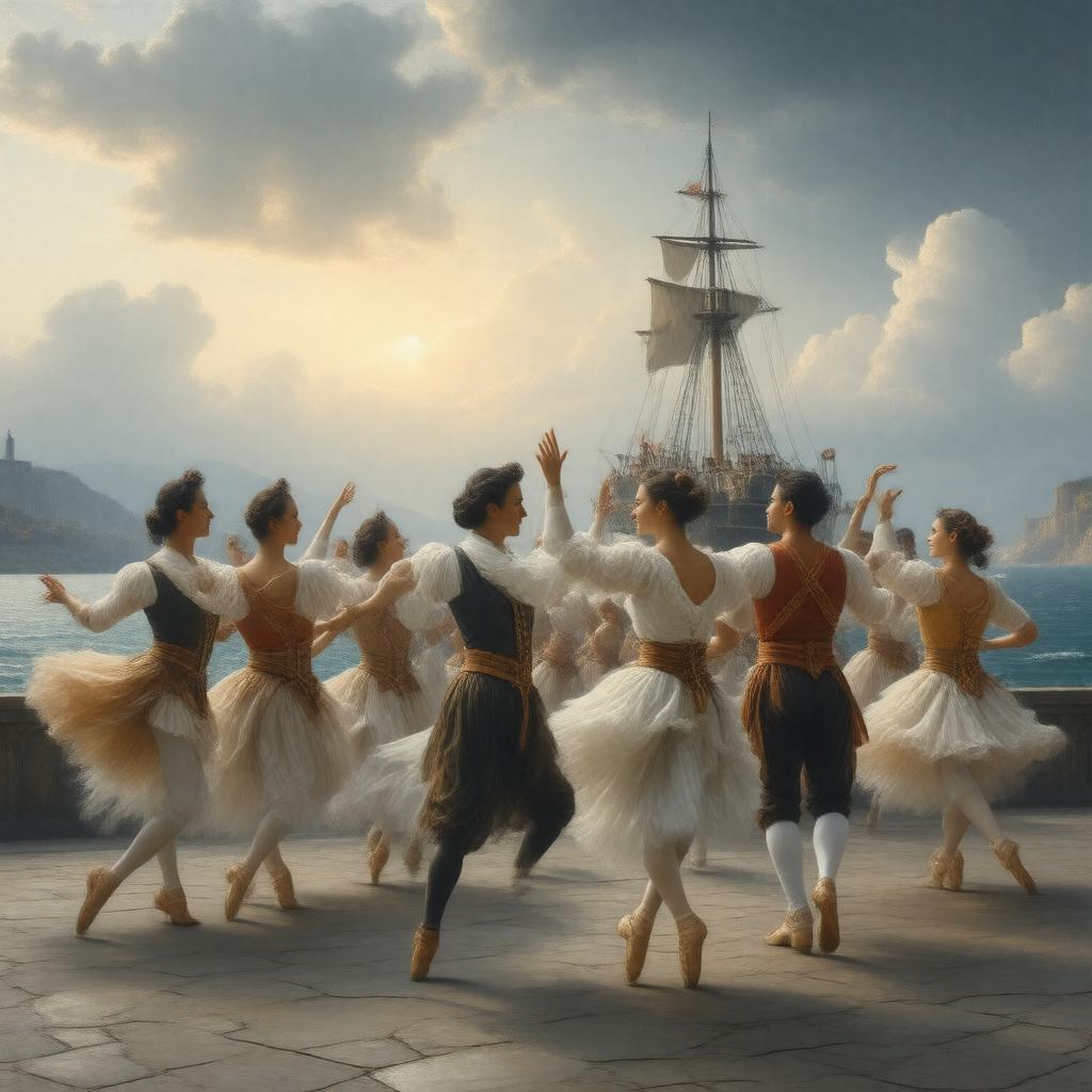 AI-created image of Le Corsaire (ballet)