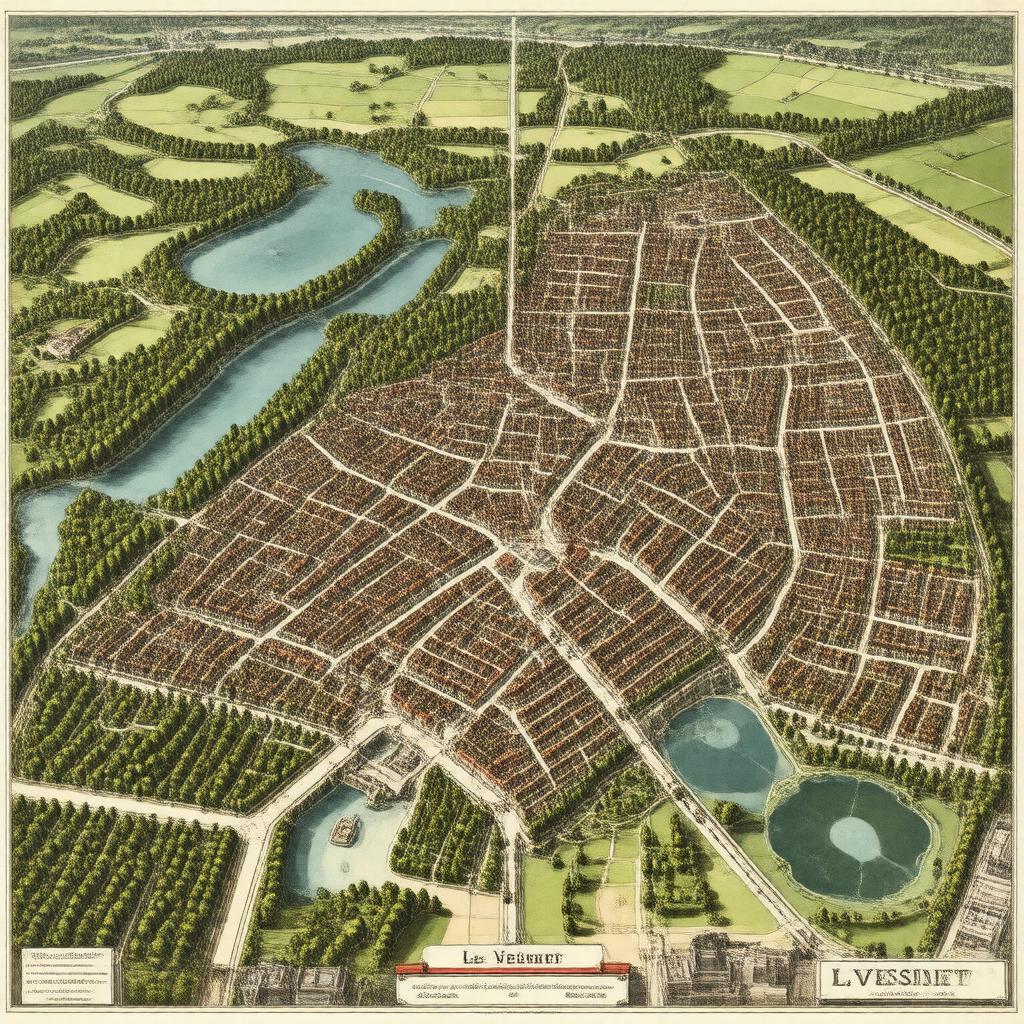 AI-created image of Le Vésinet