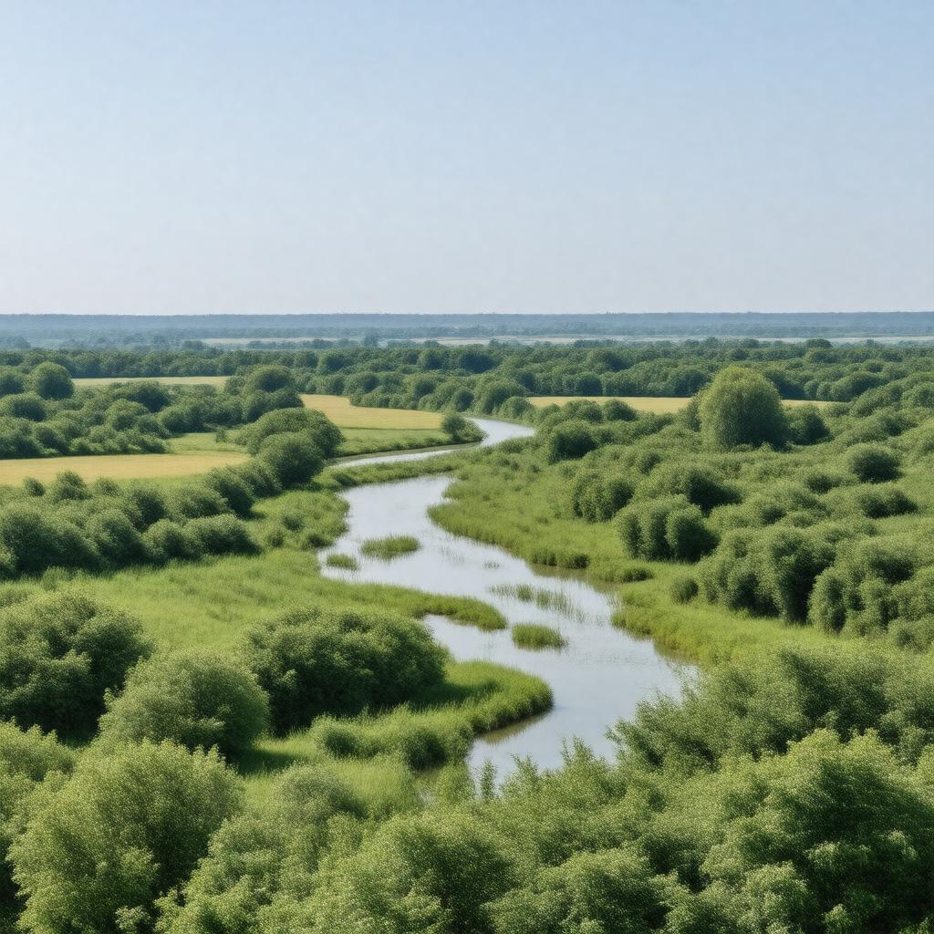 AI-created image of Lea Valley Park