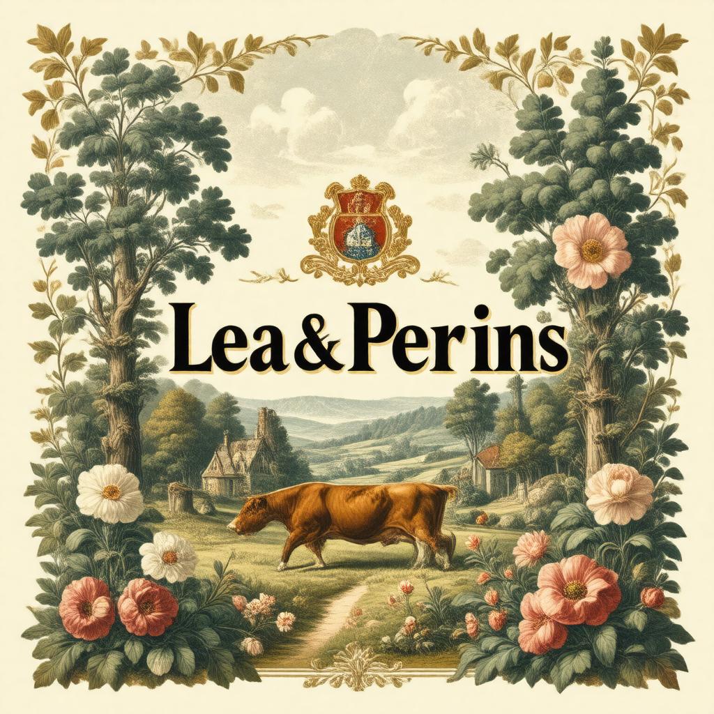 Click to view larger image AI-created image of Lea & Perrins