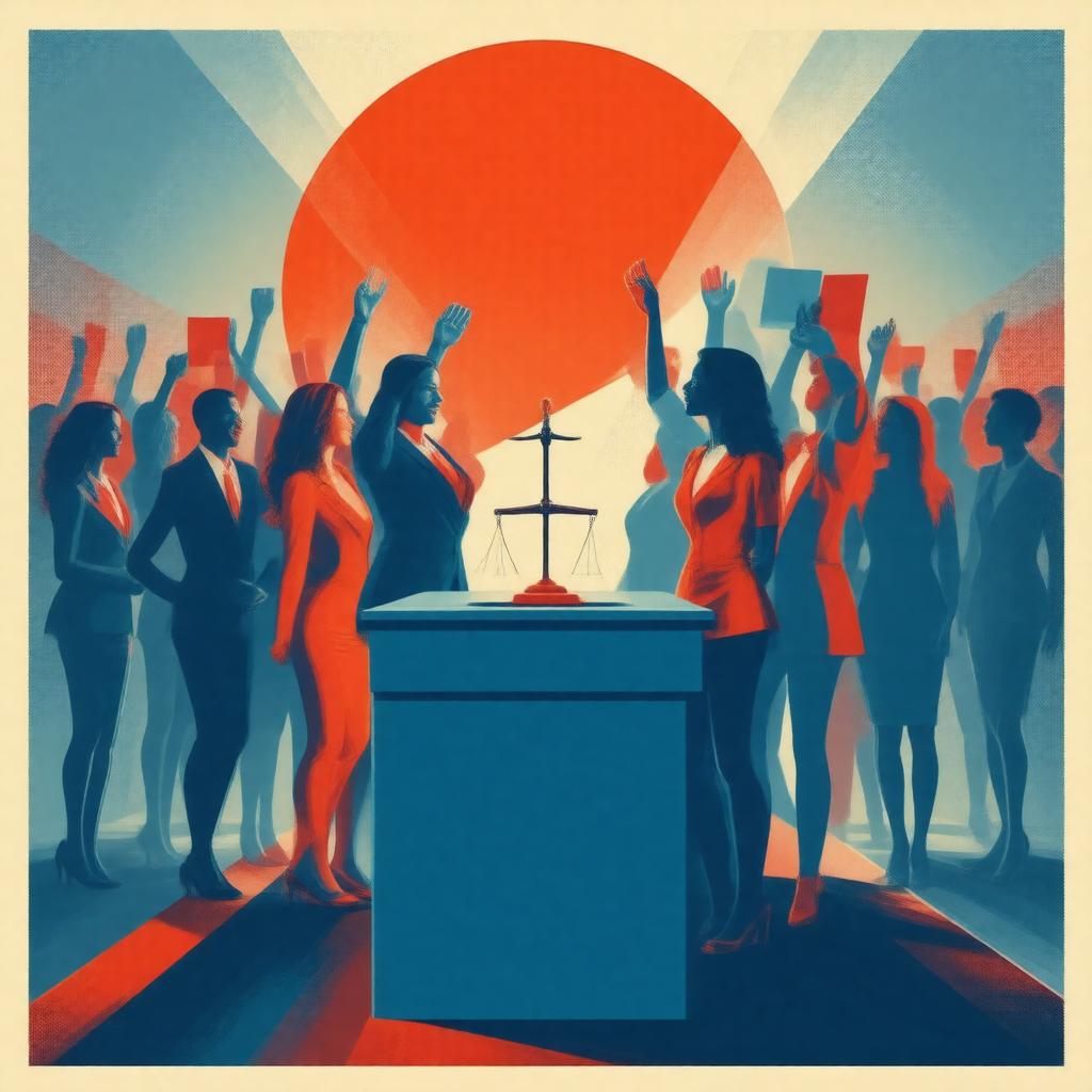 AI-created image of League of Women Voters