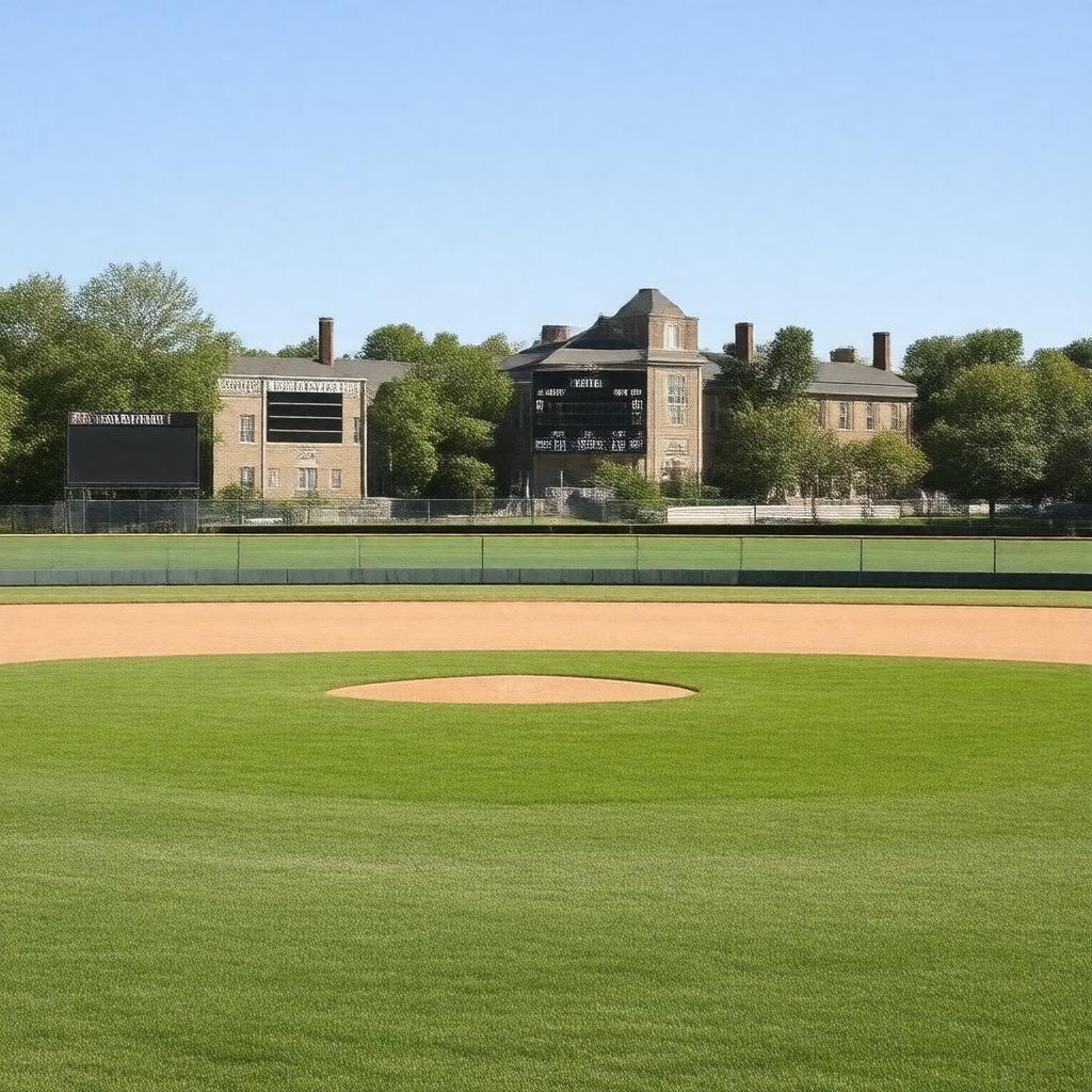 AI-created image of Leahey Baseball Field