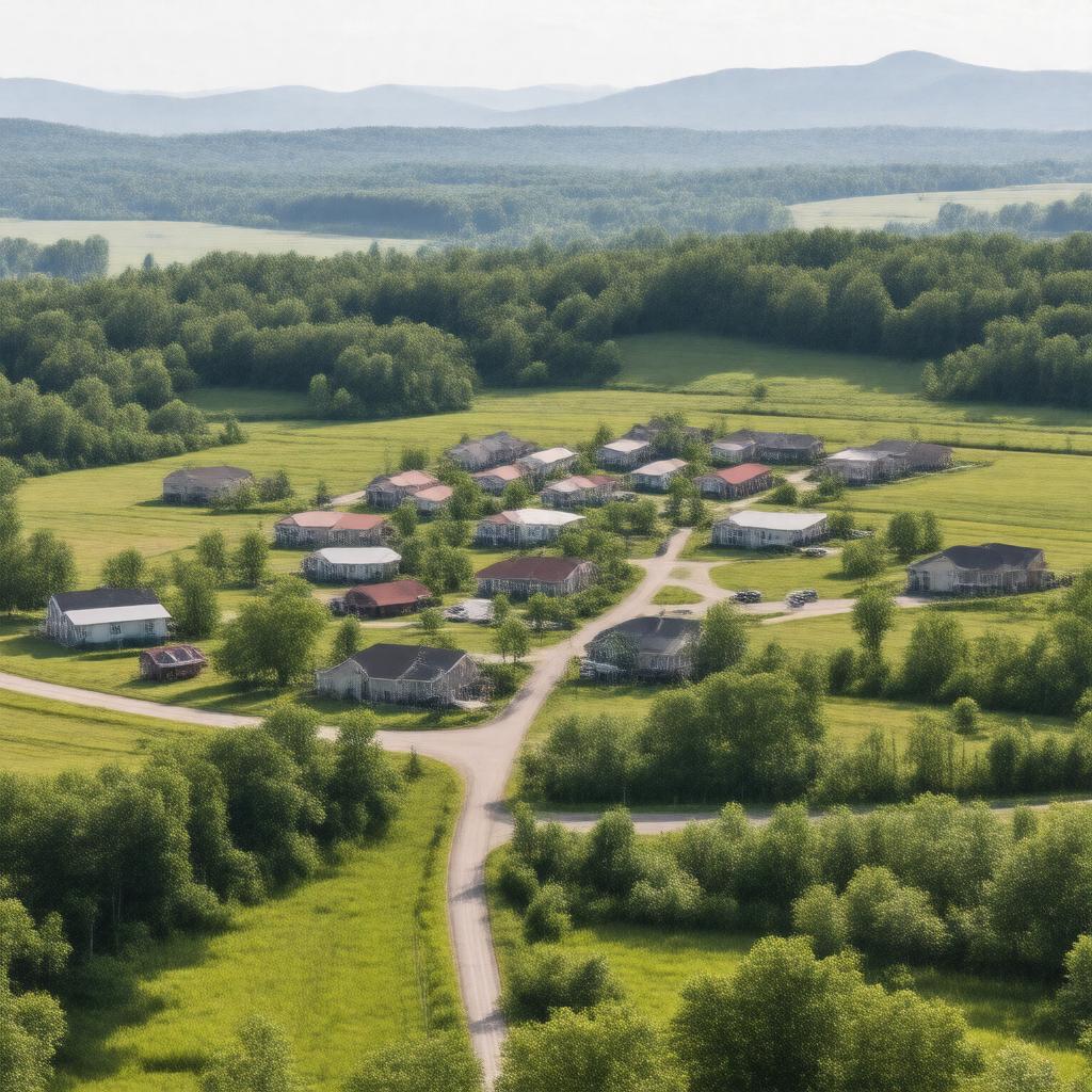 AI-created image of Lebanon Center