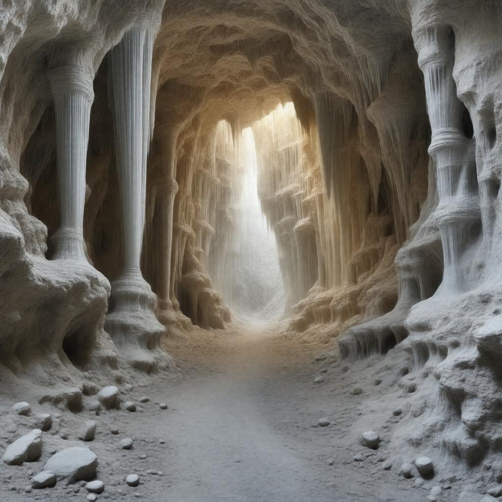 AI-created image of Lechuguilla Cave