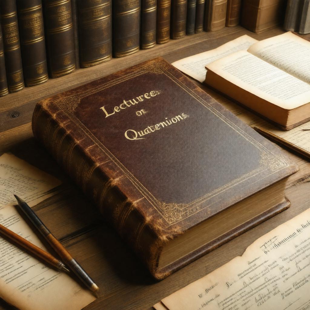 Click to view larger image AI-created image of Lectures on Quaternions