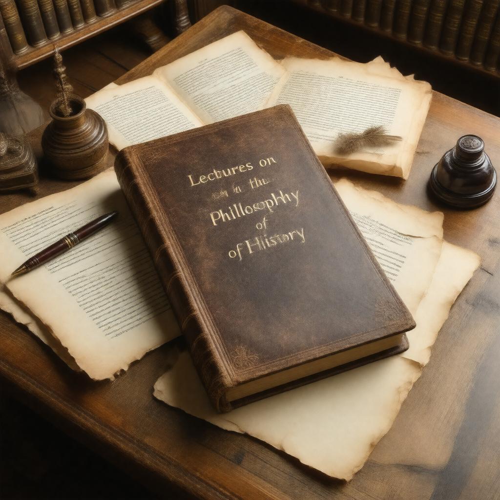 Click to view larger image AI-created image of Lectures on the Philosophy of History