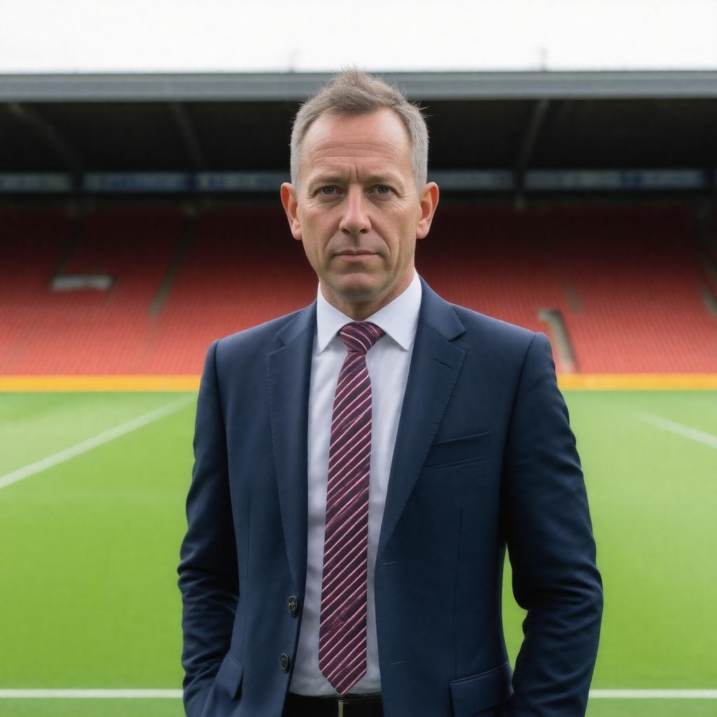 AI-created image of Lee Bowyer