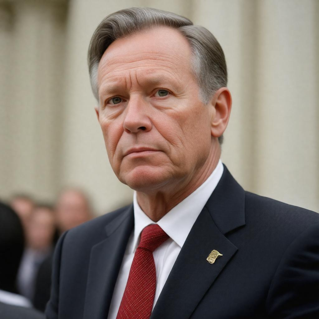 AI-created image of Lee H. Hamilton