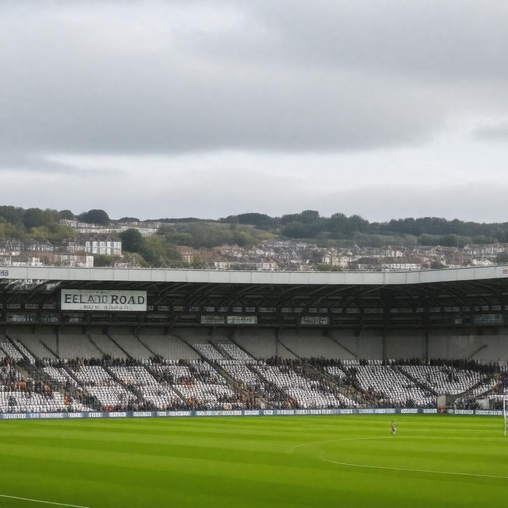 AI-created image of Leeds United