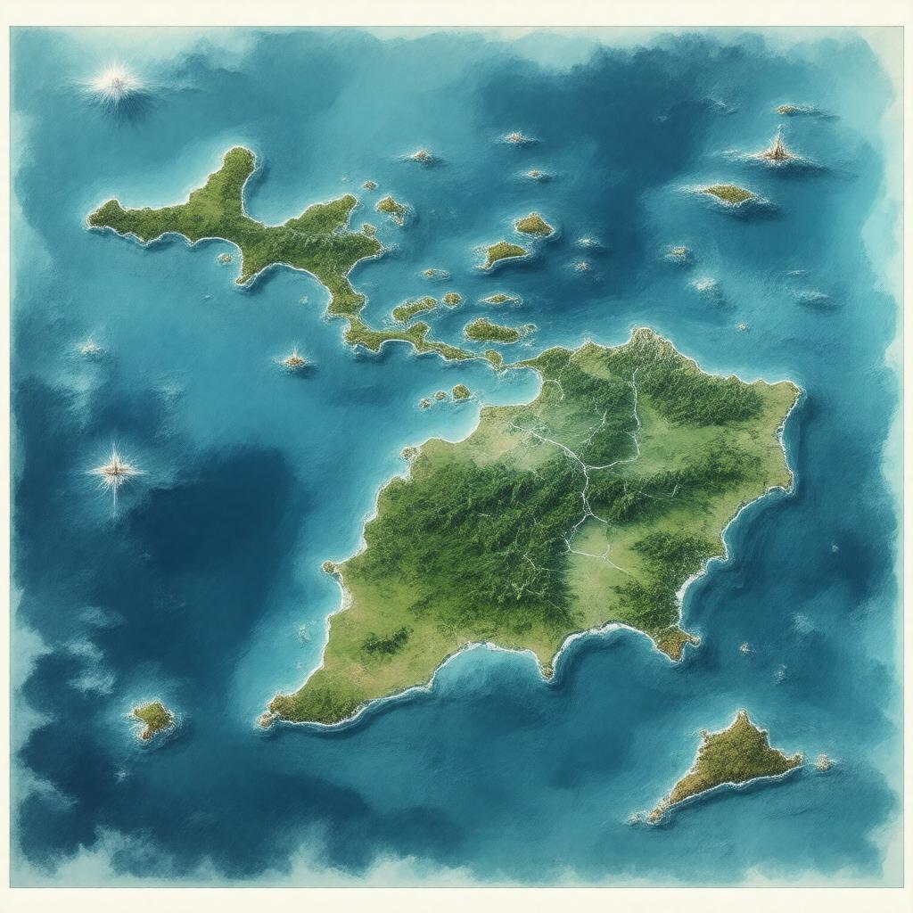 AI-created image of Leeward Antilles