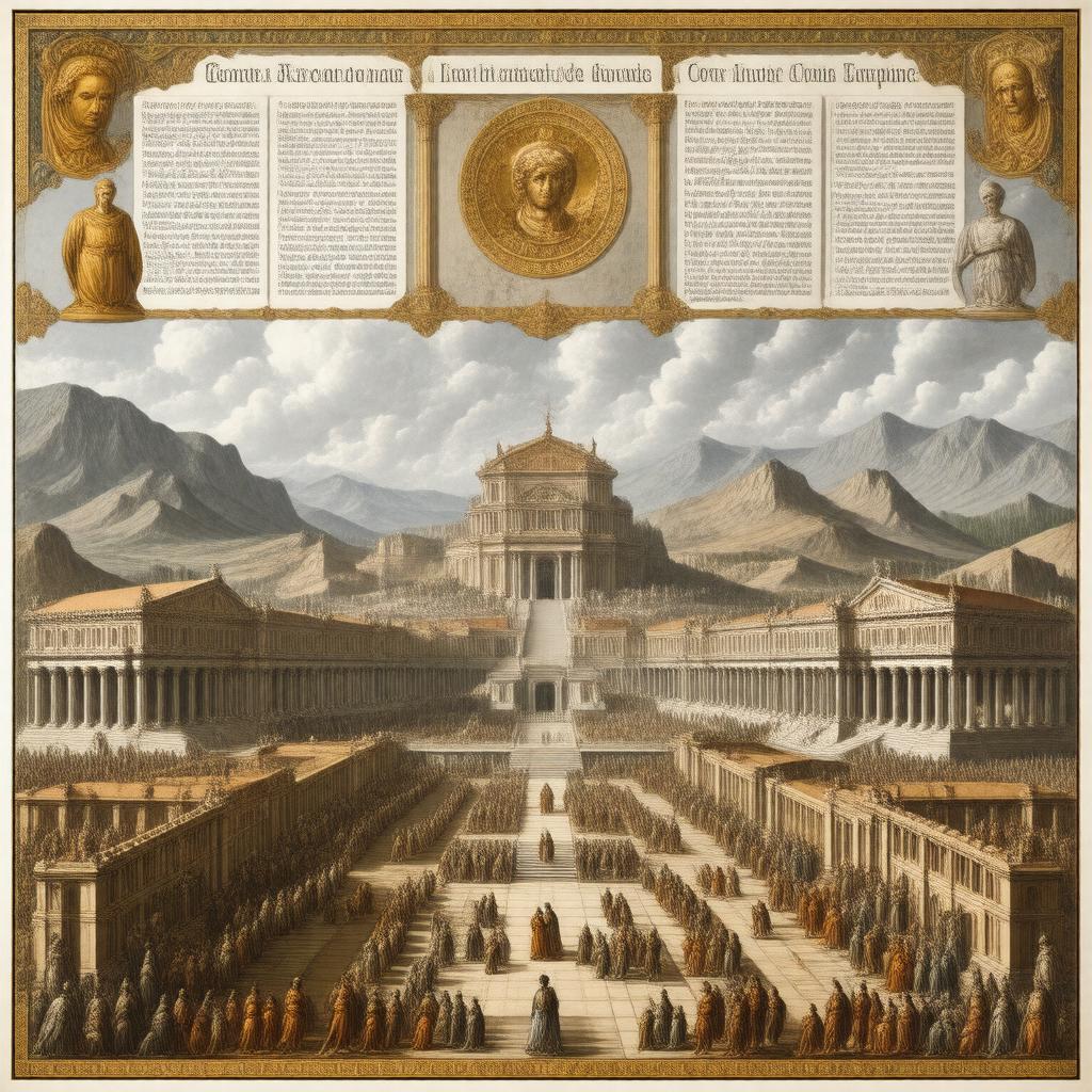 AI-created image of Legal history of Rome