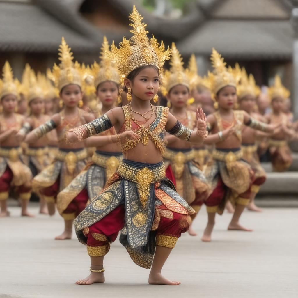 AI-created image of Legong