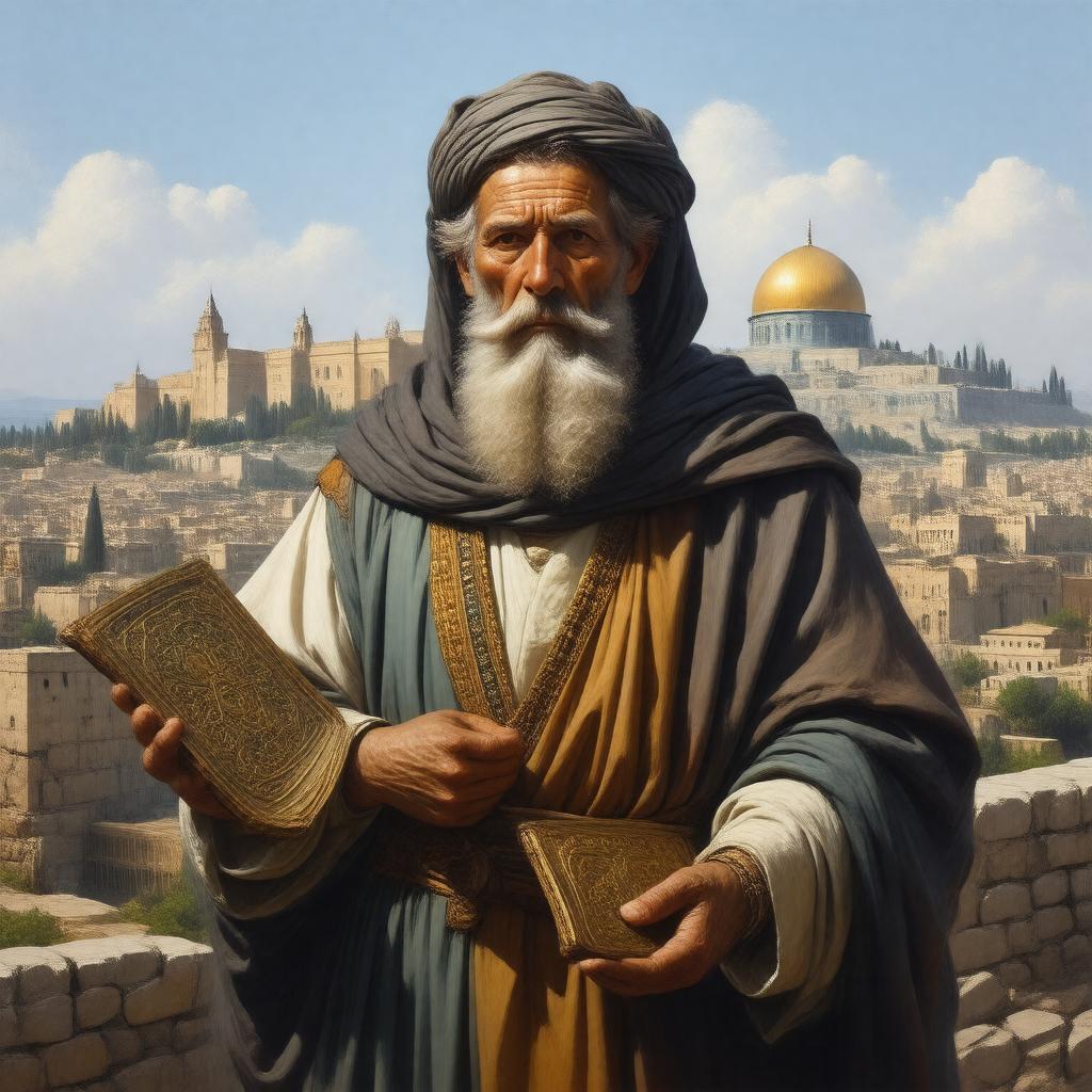 AI-created image of Lehi