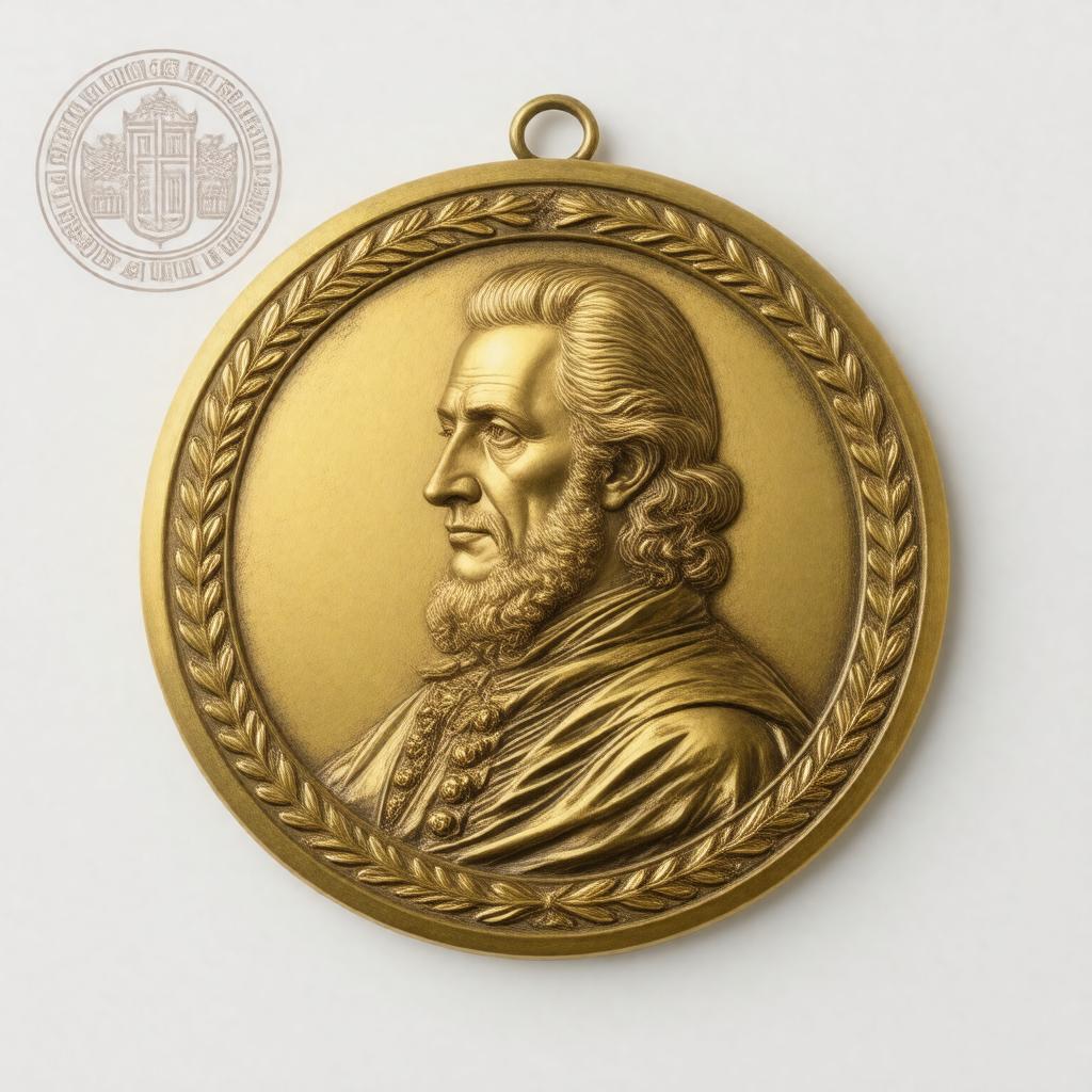 AI-created image of Leibniz Medal