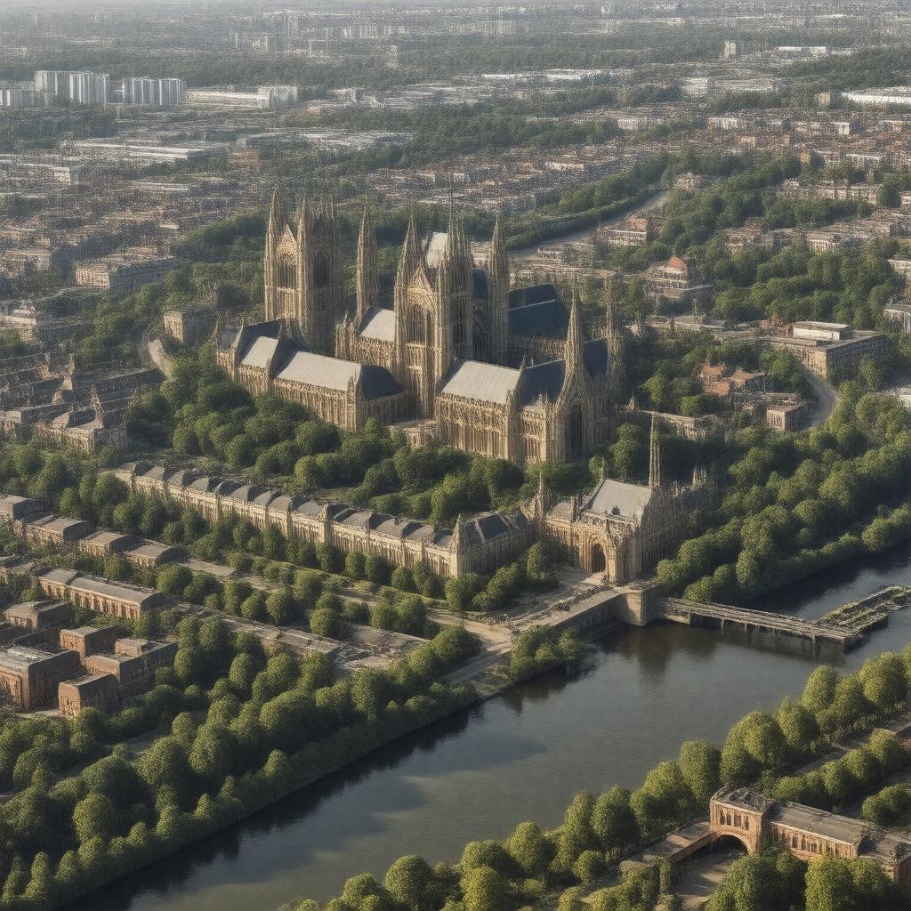 AI-created image of Leicester
