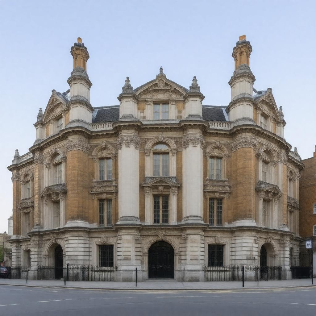 AI-created image of Leicester Court