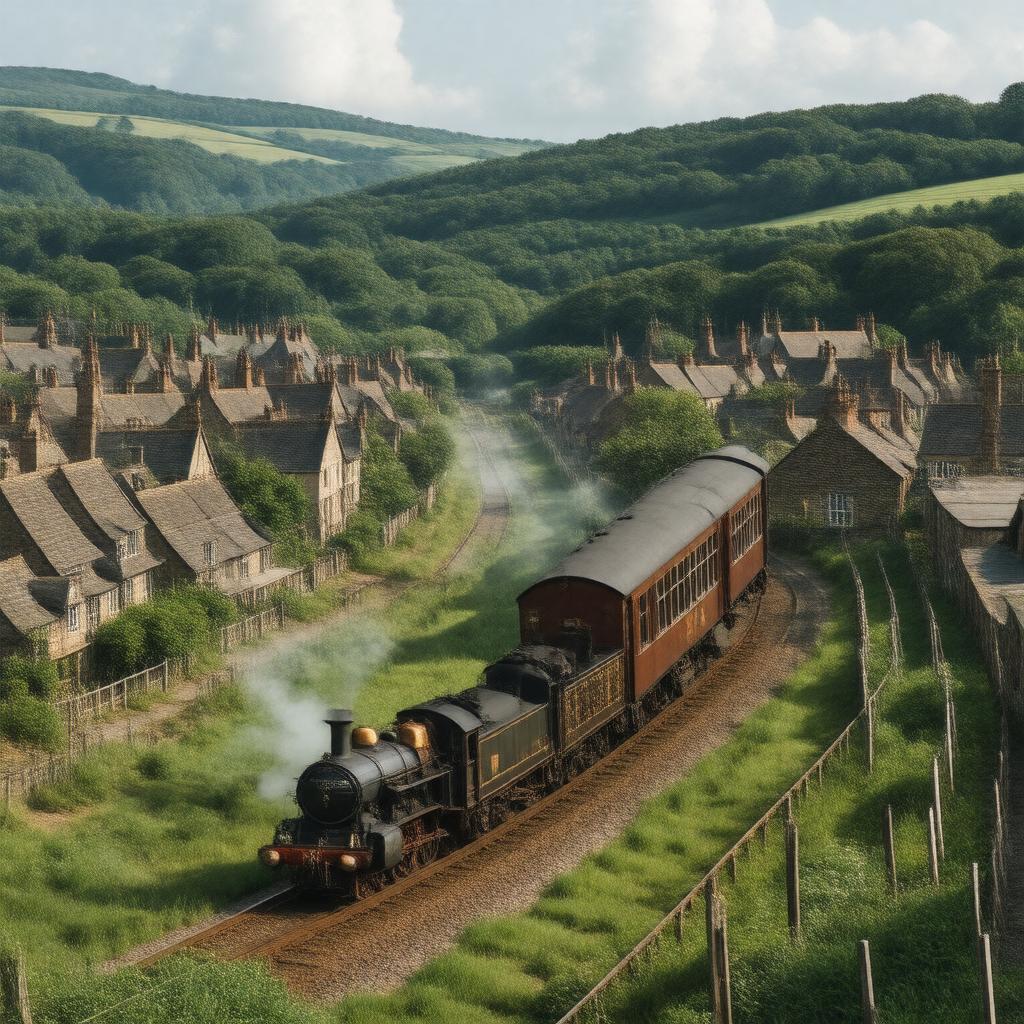 AI-created image of Leighton Buzzard