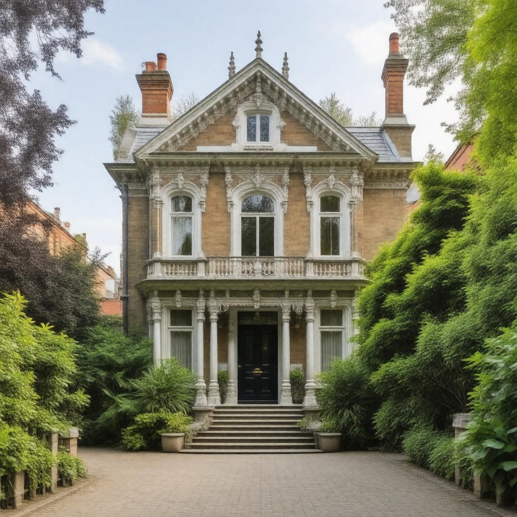 AI-created image of Leighton House Museum
